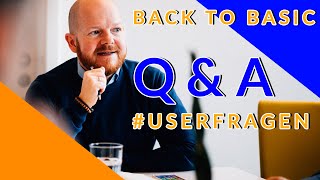 Q&A Back to Basic | Questioncommunity Teil 1 #userfragen