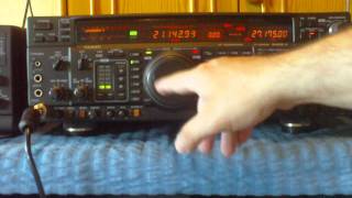 Yaesu ft-1000MP V am 14.05.2011 um 17:20 Uhr Kurzwellenjaeger 2011