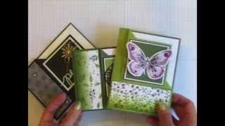 Finger Tips for Paper Crafting Art: Corner Fold Card Base