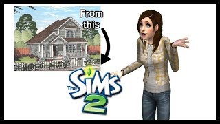 Tips on Making Realistic Houses in Sims 2 | How to Sims Machinima Episode 1 | TheMixedBagOfWhat