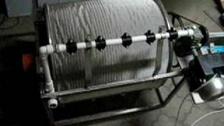 Механический самодельный фильтр для рыбной фермы