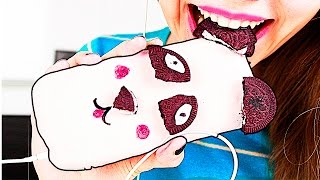 DIY - СЪЕДОБНЫЙ ЧЕХОЛ ДЛЯ ТЕЛЕФОНА СВОИМИ РУКАМИ! ПРОДОЛЖЕНИЕ СЪЕДОБНЫЕ ШКОЛЬНЫЕ ПРИНАДЛЕЖНОСТИ