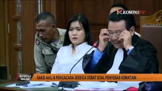 Debat Antara Saksi Ahli & Pengacara Jessica
