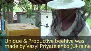 Уникальный идеальный Супер-Улей Василия Приятеленко (Ukraine) Beekeeper in Ukraine