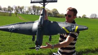 NEW FMS Stuka JU-87 Junkers Sturzflug Bomber RC1,4m Spannweite Warbird Sturzkampfbomber