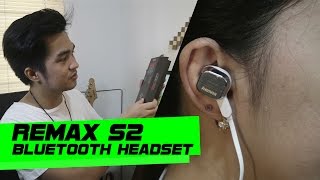 REMAX S2 Sport Magnet Bluetooth Headset Unbox and Review