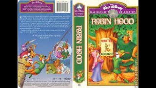 Opening to Robin Hood 1994 VHS