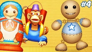 БАДИ, ОБЕЗЬЯНА И РУССКАЯ МАТРЁШКА | Kick the Buddy #4