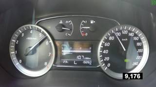 Nissan Sentra \\ Tiida SHIFT L- acceleration 0-100 km/h (Racelogic)