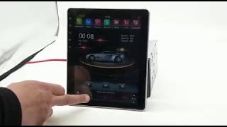 Магнитола KD-0719 с экраном 9,7" в Tesla-стиле