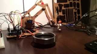 Проект карманного роботизированного манипулятора.