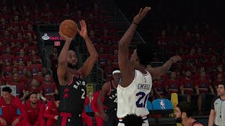 Philadelphia 76ers vs Toronto Raptors – Game 6 Conference Semifinals Full Game NBA 2K19 5/9/19