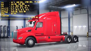 American Truck Simulator on GeForce 9500 GT 512 MB - 720p Test