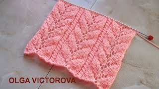 Ажурные дорожки Вязание спицами 315