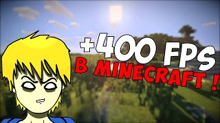 КАК УВЕЛИЧИТЬ FPS В MINECRAFT ? +400 FPS !!! СУПЕР СПОСОБ !