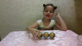 Открываем шоколадные шары Чупа Чупс Кот Том chocolate balls Chupa Chups Tom Cat