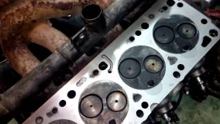 Замена прокладки гбц opel 1.7d