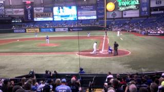 Wil Myers' First At Bat (Home Run) at Tropicana Field - 6/24/13