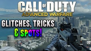 Call of Duty: Advanced Warfare - Glitches, Tricks & Spots #2! (Recovery, Bio Lab, Ascend & More)