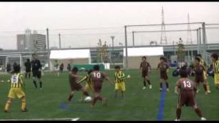 FC猿蹴U-12ﾀﾞﾉﾝﾈｰｼｮﾝｽﾞｶｯﾌﾟ2011②BGMなし