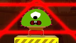 #6 Лизун слизняк наводит порядок на Луне. Симулятор слизня в игре Mutant Blobs Attack