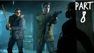 Until Dawn Walkthrough Gameplay Part 8 - Killer Revealed (PS4)