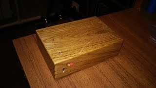 Корпус для повербанка из дерева дуб своими руками (Wooden PowerBank made)