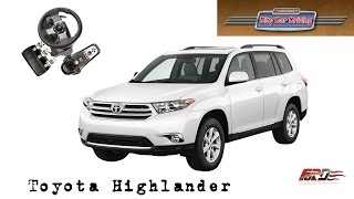 Toyota Highlander - тест-драйв, обзор в City Car Driving!
