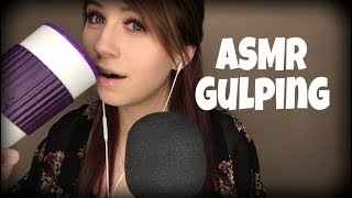 ASMR | Gulping Sounds | No Talking