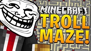 THE BEST MINECRAFT TRAPS MAZE MODDED MINIGAME - MINECRAFT MOD CHALLENGE | JeromeASF