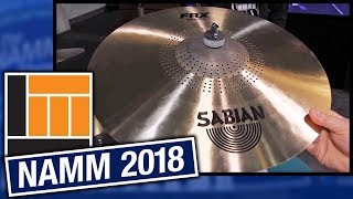 L&M @ NAMM 2018: Sabian Cymbals