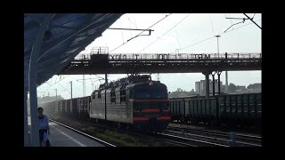 ВЛ80С-2658 с грузовым поездом, ст.Юдино