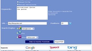 SEO Tool - Keyword Position Finder (SERP Checker)