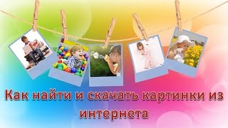 Как найти и скачать картинки из интернета. Картинки из интернета