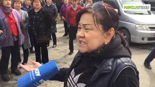 Митинг торговцев "Берекет" на Ошском рынке