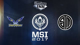 FW vs TSM - MSI 2017: Gruppenphase, Tag 2