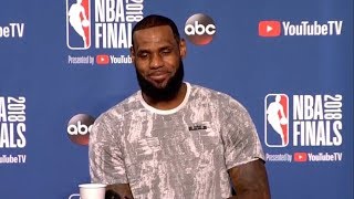 Lebron James NBA Finals Game 4 Media Availability | Cavaliers vs Warriors | June 7, 2018