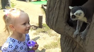 Алиса в Сафари парке Зоопарк Динозавры развлечение для детей Safari Park Zoo Dinosaurs