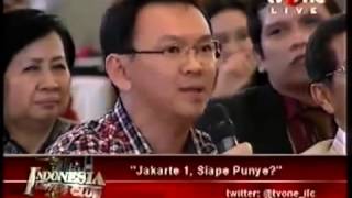 DAHSYATNYA Jawaban Ahok bungkam Pertanyaan Karni Ilyas di ILC