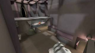 Quake Live Strafe Jumping Experiments