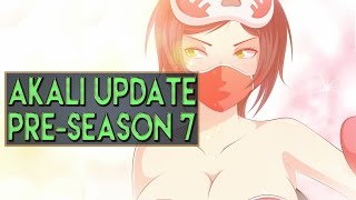 AKALI UPDATE Pre-Season 7 Full Gameplay Guide - League of Legends
