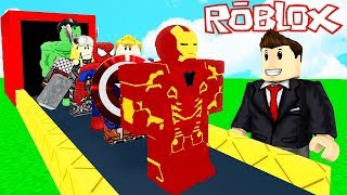 SÜPER KAHRAMANLAR FABRİKASI YAPTIM! ? - Roblox