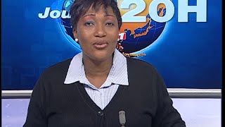 Le 20 Heures de RTI 1 du 24 Janvier 2015 avec Anne Marie N'goran