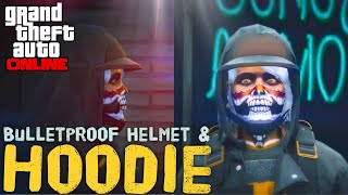 HOW TO WEAR A BULLETPROOF HELMET WITH A HOODIE | GTA Online Patch 1.42