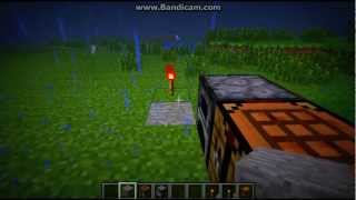 Minecraft как поставить факел на верстак и на печь? обзор.