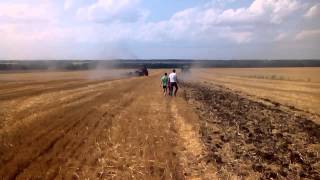 Работа дискатора Доминанта Д-400 (аналог Lemken Rubin)