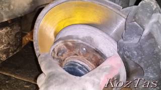Скрип, скрежет в колесе