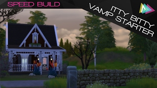 Sims 4 | Itty Bitty Vampire Starter Speed Build | Audryce