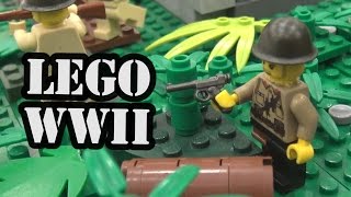 Custom LEGO WWII Battles at World War Brick 2017