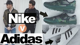 Adidas Superstars Vs Nike Air Max Sneaker Comparison Review - How To Style